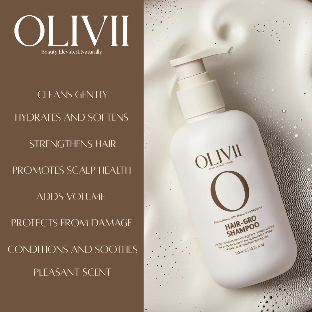 OLIVII hair shampoo benefits